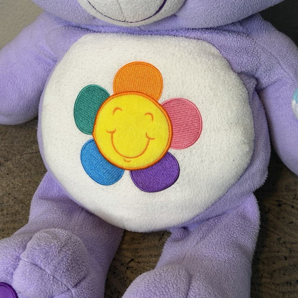 Vintage Carebears Bedtime Bear Harmony Care Bear Large Plush Jumbo Pillow Set - Picture 7 of 13